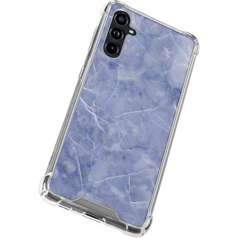Crushed Blue Galaxy A54 5G Clear Case