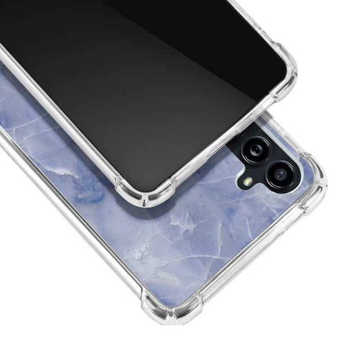 Crushed Blue Galaxy A54 5G Clear Case