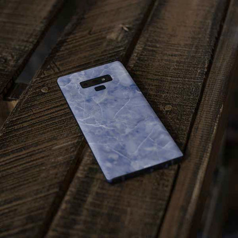 Crushed Blue Galaxy Note 9 Skin
