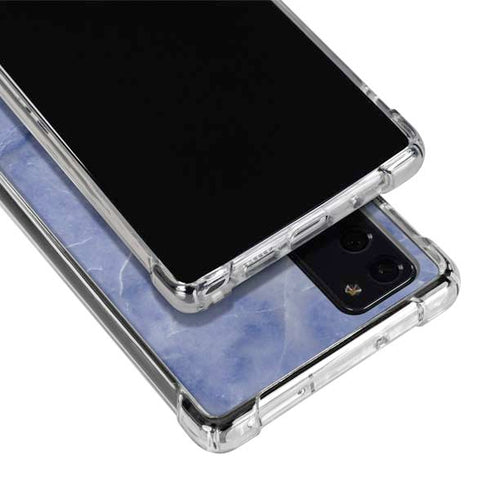 Crushed Blue Galaxy Note20 5G Clear Case