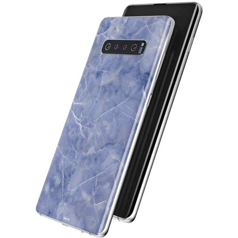 Crushed Blue Galaxy S10 Plus Skin