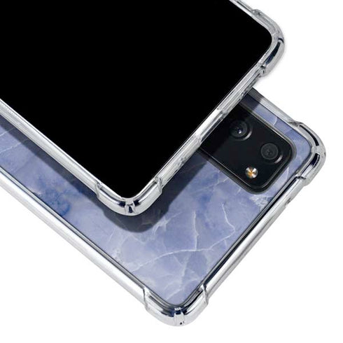 Crushed Blue Galaxy S20 FE Clear Case