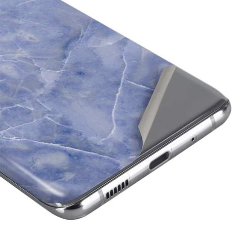 Crushed Blue Galaxy S20 Skin