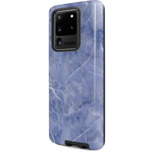 Crushed Blue Galaxy S20 Ultra 5G Pro Case