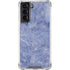 Crushed Blue Galaxy S22 Clear Case