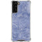 Crushed Blue Galaxy S22 Plus Clear Case