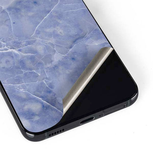 Crushed Blue Galaxy S22 Skin