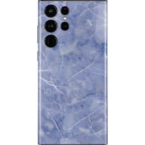 Crushed Blue Galaxy S22 Ultra Skin