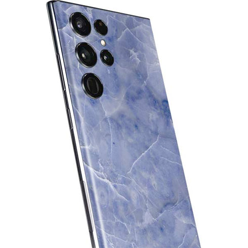Crushed Blue Galaxy S22 Ultra Skin