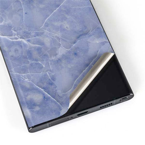 Crushed Blue Galaxy S22 Ultra Skin