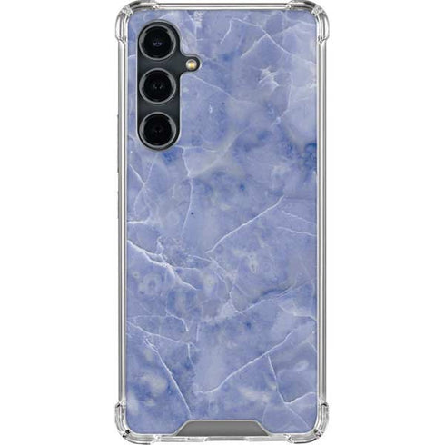 Crushed Blue Galaxy S23 FE Clear Case