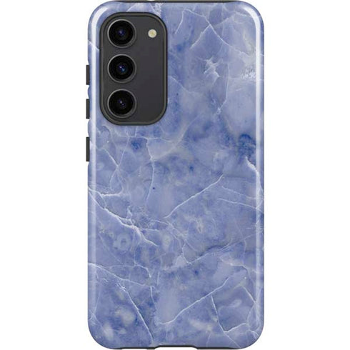 Crushed Blue Galaxy S23 Plus Pro Case