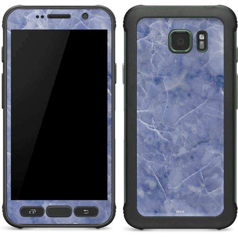 Crushed Blue Galaxy S7 Active Skin