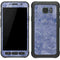 Crushed Blue Galaxy S7 Active Skin