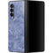 Crushed Blue Galaxy Z Fold3 5G Skin