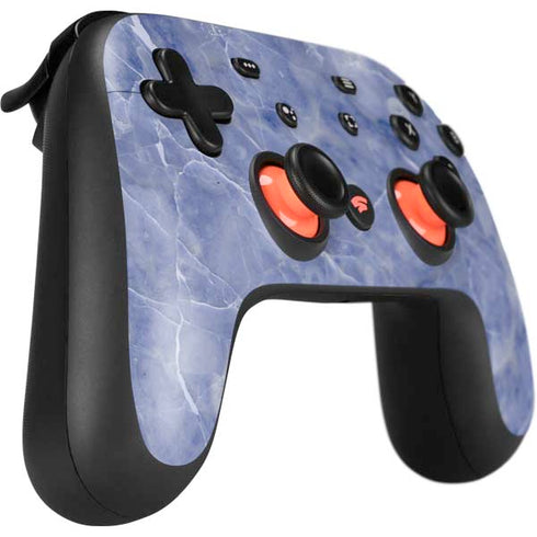 Crushed Blue Google Stadia Controller Skin