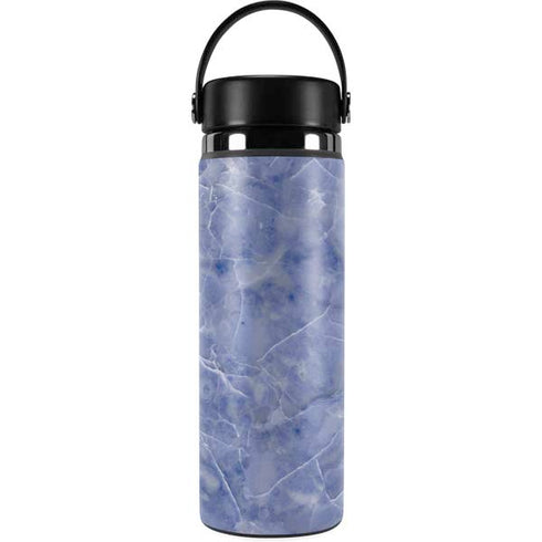 Crushed Blue Hydro Flask 20oz Wide Mouth Skin