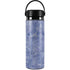Crushed Blue Hydro Flask 20oz Wide Mouth Skin