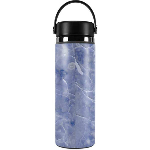 Crushed Blue Hydro Flask 20oz Wide Mouth Skin