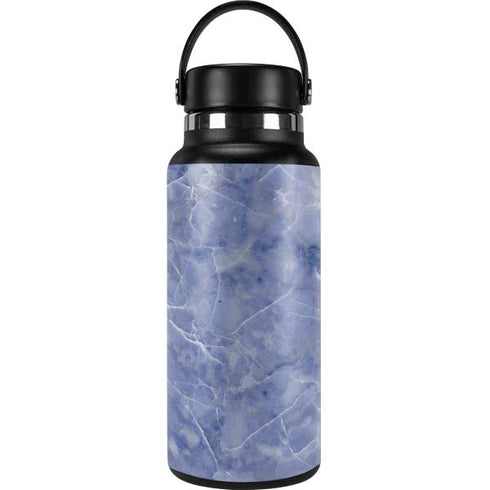 Crushed Blue Hydro Flask 32oz Wide Mouth Skin