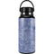 Crushed Blue Hydro Flask 32oz Wide Mouth Skin