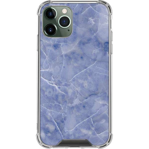Crushed Blue iPhone 11 Pro Max Clear Case