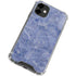 Crushed Blue iPhone 12 Clear Case