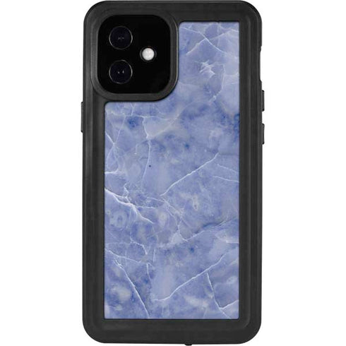 Crushed Blue iPhone 12 Mini Waterproof Case