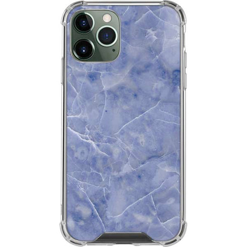 Crushed Blue iPhone 12 Pro Max Clear Case