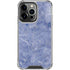 Crushed Blue iPhone 13 Pro Clear Case