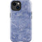 Crushed Blue iPhone 14 Plus Impact Case