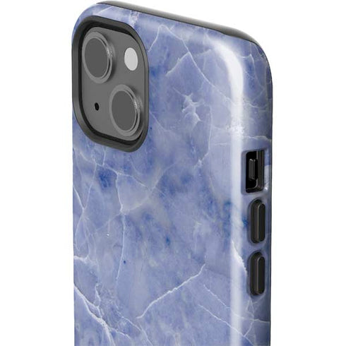 Crushed Blue iPhone 14 Plus Impact Case