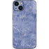 Crushed Blue iPhone 15 Plus Skin