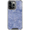 Crushed Blue iPhone 15 Pro Clear Case