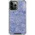Crushed Blue iPhone 15 Pro Max Clear Case