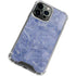 Crushed Blue iPhone 15 Pro Max Clear Case