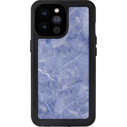Crushed Blue iPhone 14 Pro Max Waterproof Case