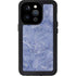 Crushed Blue iPhone 14 Pro Waterproof Case