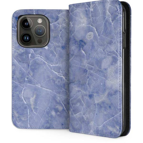 Crushed Blue iPhone 15 Pro Folio Case