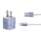 Crushed Blue iPhone Charger (5W USB) Skin