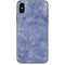Crushed Blue iPhone X Skin