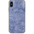 Crushed Blue iPhone X Skin