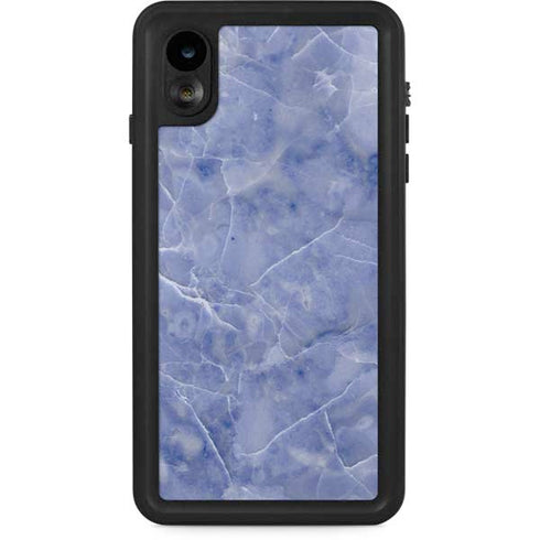 Crushed Blue iPhone XR Waterproof Case