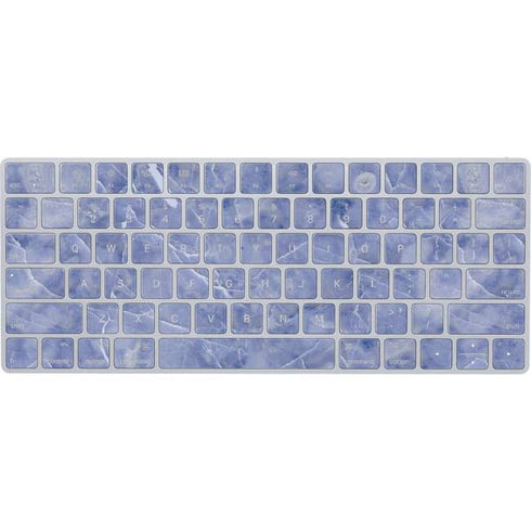 Crushed Blue Magic Keyboard Skin