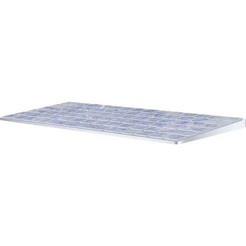 Crushed Blue Magic Keyboard Skin