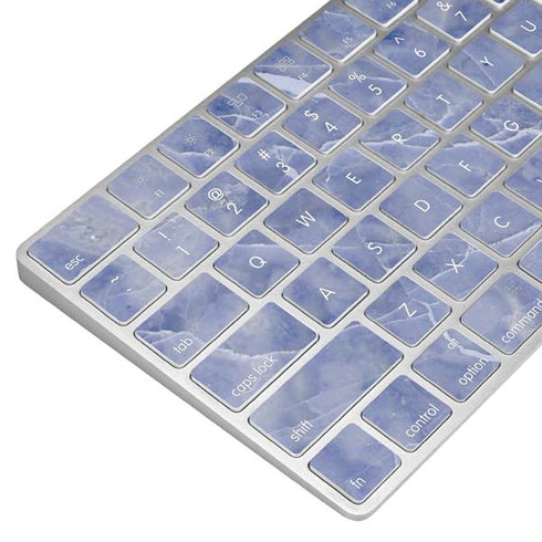 Crushed Blue Magic Keyboard Skin