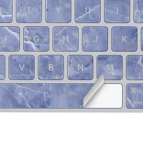 Crushed Blue Magic Keyboard Skin