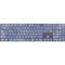 Crushed Blue Magic Keyboard with Numeric Keypad Skin