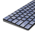 Crushed Blue Magic Keyboard with Numeric Keypad Skin