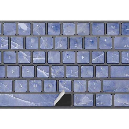 Crushed Blue Magic Keyboard with Numeric Keypad Skin